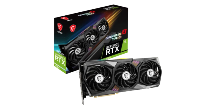 MSI Gaming X Trio GeForce RTX 3060 12GB Best RTX 3060 Graphics Cards 