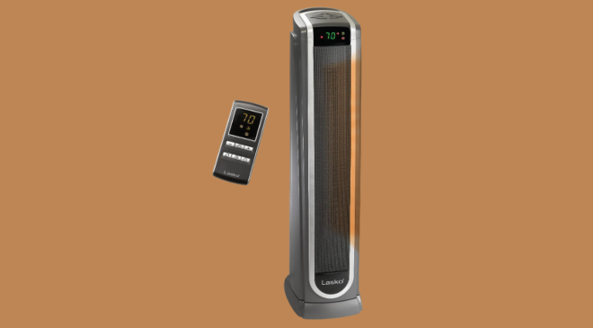Lasko Ceramic Tower Space Heater Mini Room heater Price 2023
