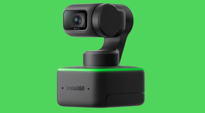 Insta360 Link - PTZ 4K Webcam with 1/2" Sensor,