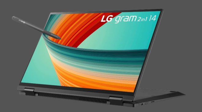 LG gram 14” 2in1 Lightweight Laptop The Best 2-in-1 Laptops of 2023