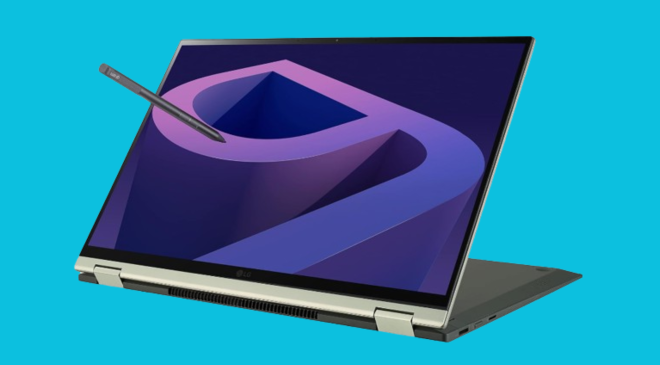 LG gram (2022) Laptop 16T90Q 2-in-1 16"