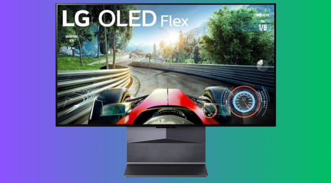 LG 42-Inch Class OLED Flex Smart TV
