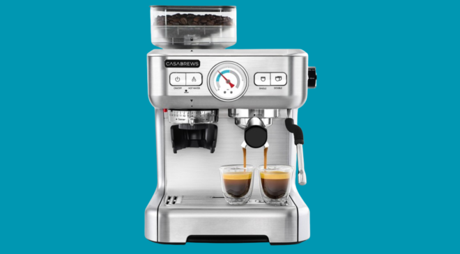 CASABREWS Espresso Machine with Grinder, Affordable Maker Shop