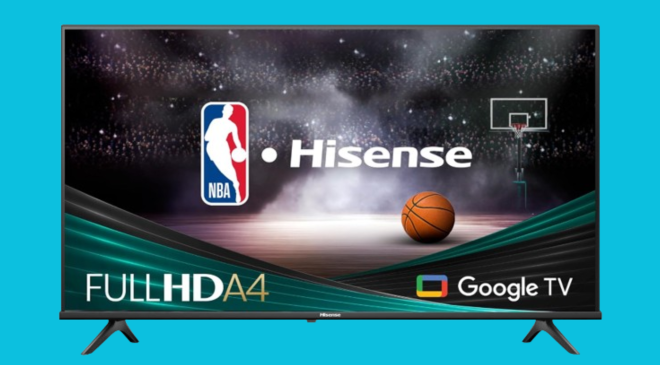 Hisense 32-Inch Class A4 Series FHD 1080p Google Smart TV (32A4K, Best Gaming TV in 2023