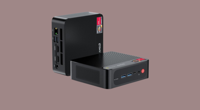 Beelink SER5 Mini PC, AMD Ryzen 5 5560U 6 Core(Up to 4.0GHz),The Best NAS Device in 2024