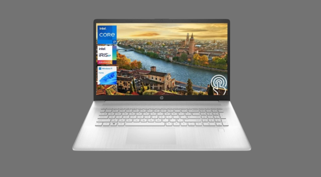 HP 17 Laptop, 17.3" HD+ Touchscreen Display, 