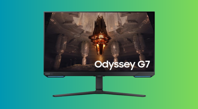 SAMSUNG Odyssey G70B Series 32-Inch 4K UHD Gaming Monitor