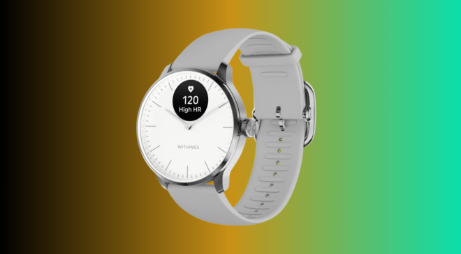 Withings ScanWatch Light - Hybrid Smart Watch,