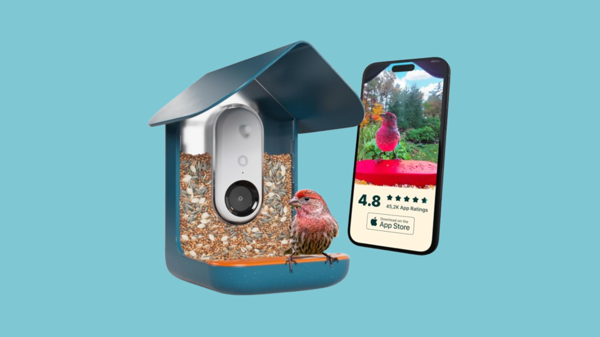 Bird Buddy® Original Smart Bird Feeder with Camera